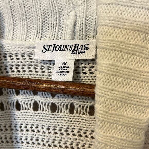St. John’s Bay knit cardigan size 1X - Picture 4 of 5